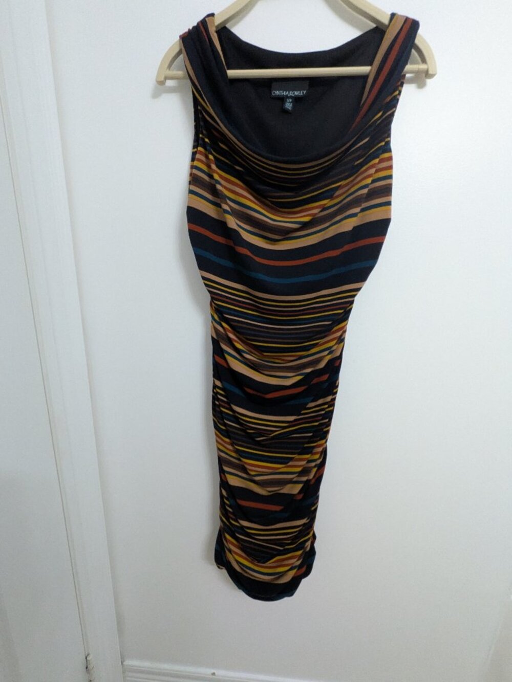 Cynthia Rowley Retro Striped Dress